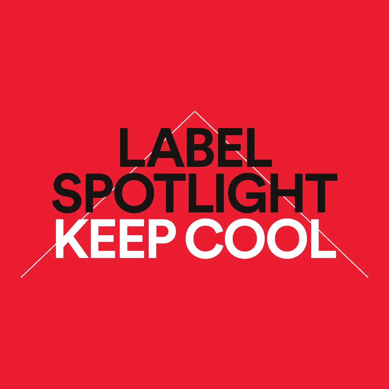 Bright red background with bold black and white text emphasizing brand awareness, music marketing, and digital branding strat