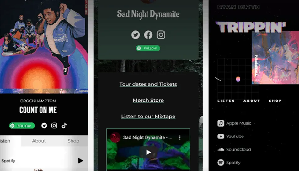 Teens dancing at a vibrant music festival under colorful lights, showcasing live music and entertainment, with a large crowd