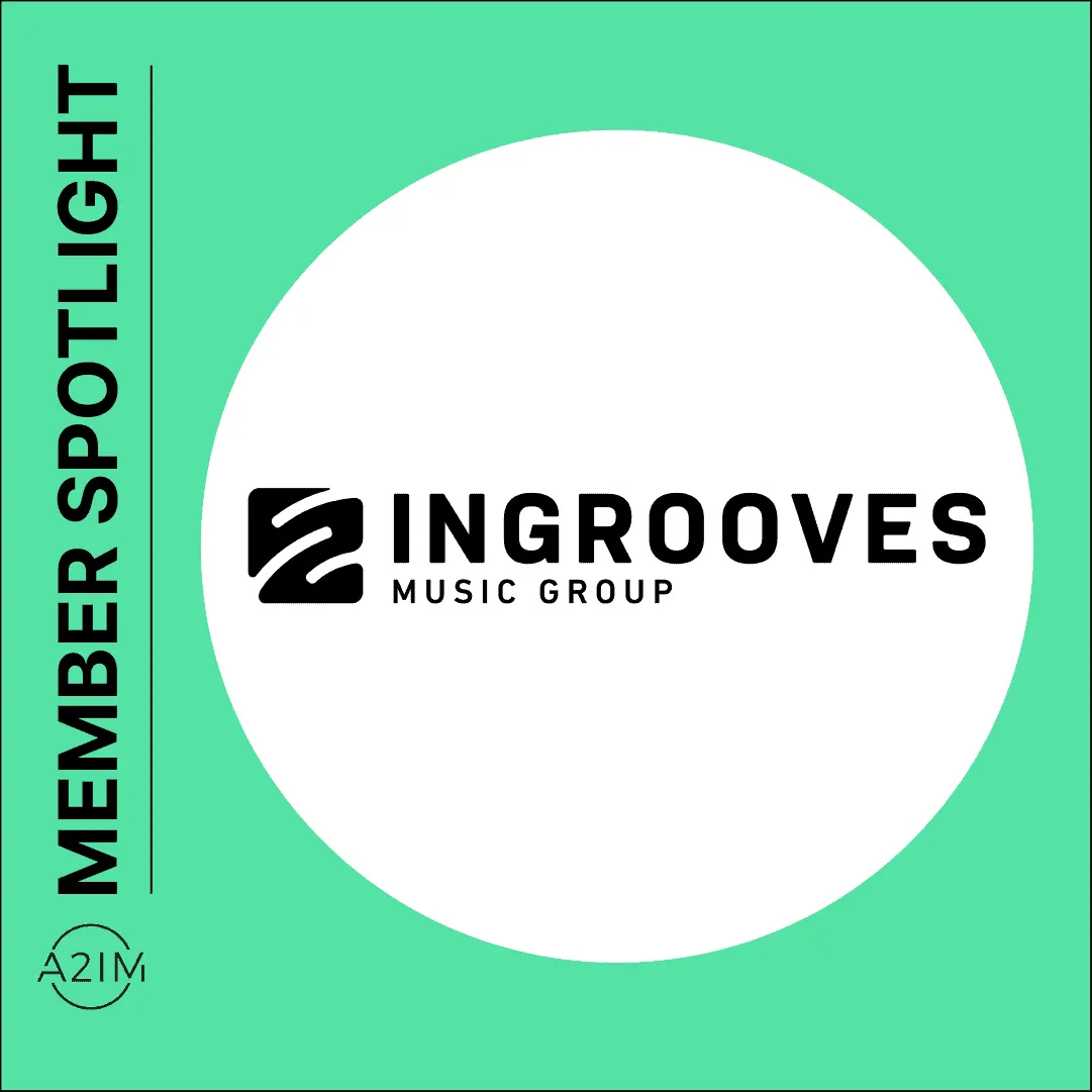 New release notification for Ingrooves Music Group, highlighting their latest music distribution services and industry impact