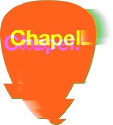 Chapel logo with vibrant orange, pink, yellow, and green colors, representing Hypebot's branding and focus on the music indus