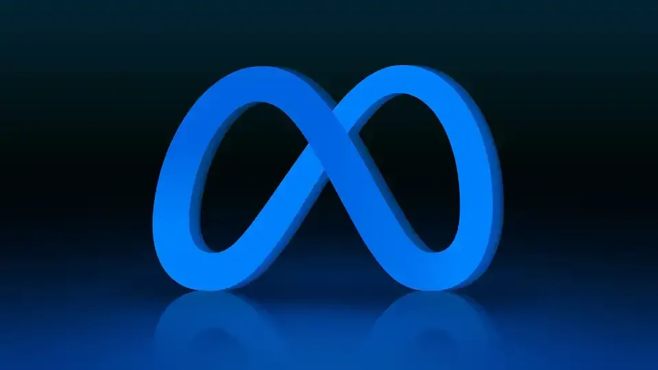 Infinity symbol in vibrant blue representing music industry concepts of limitless potential and innovation for Hypebot SEO im