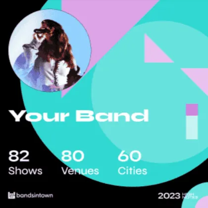 Get your Bandsintown Artist account ready for High Notes 2023: Deadline 11/30
