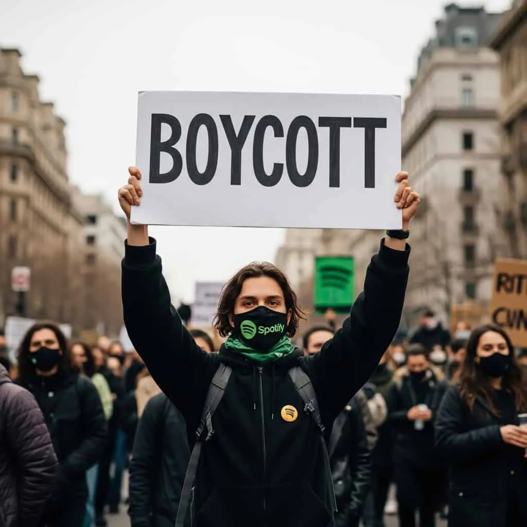 Indivisible Spotify Boycott