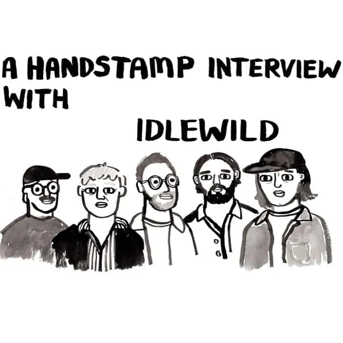 Interview with Idlewild band by Handstamp illustration, music interview, indie rock, band discussion, Hypebot features, music