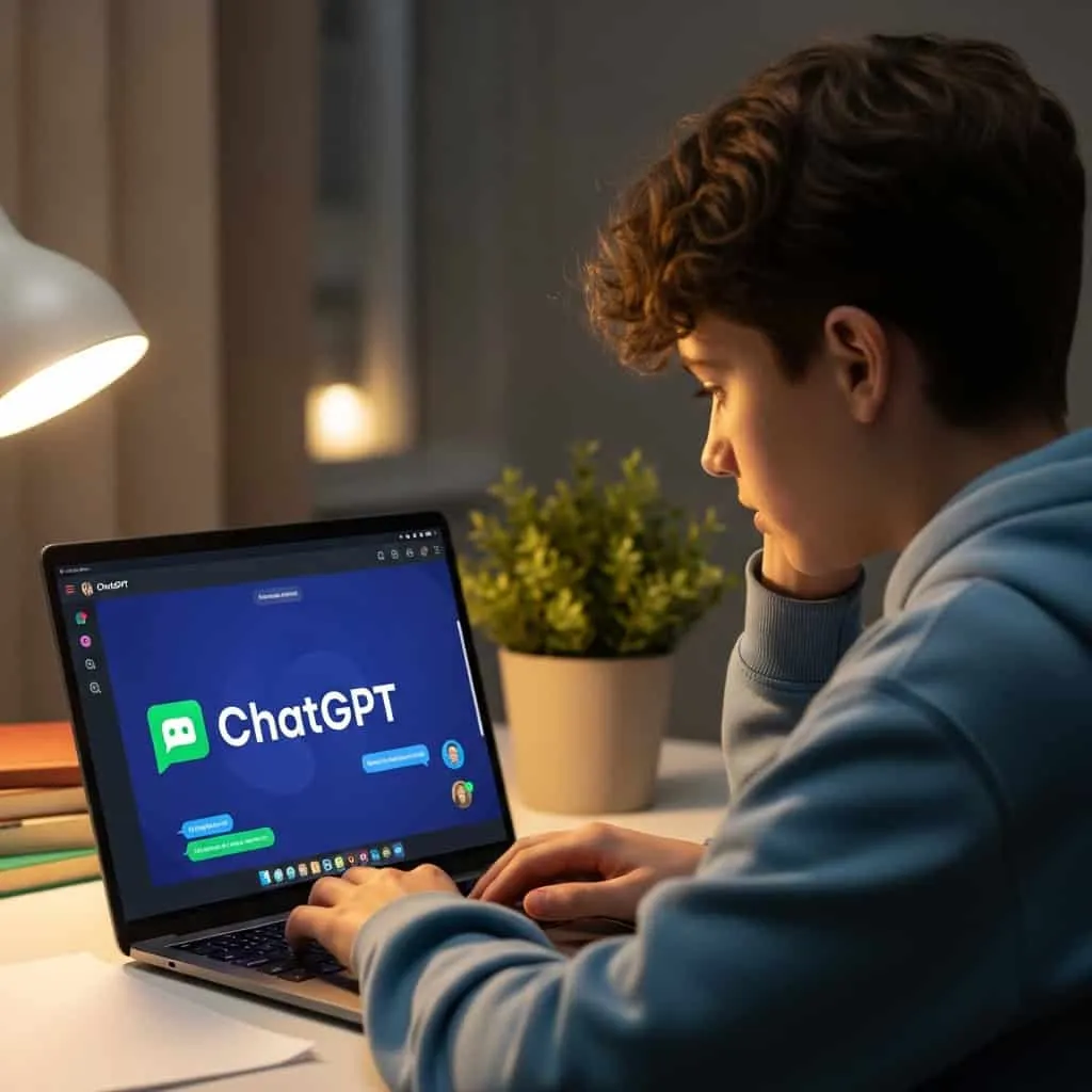 teens social media and AI chatbots 2025