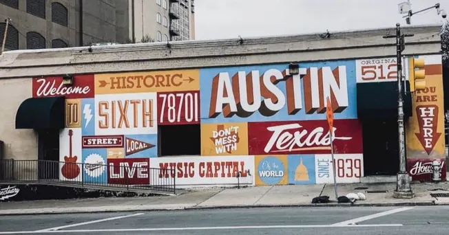 Austin Texas mural