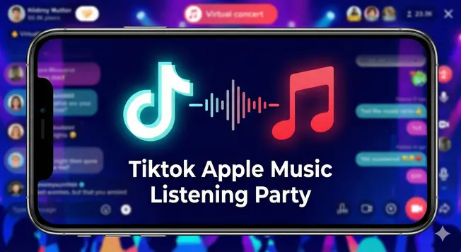 TikTok Apple Music Listening Party