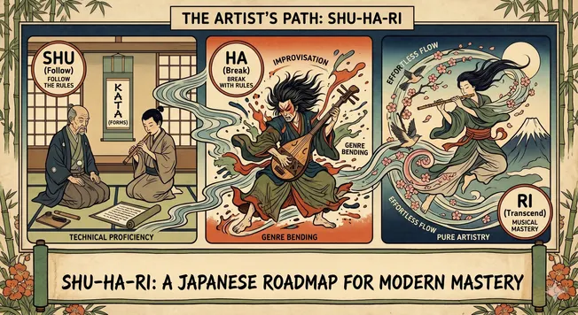 Shu-Ha-Ri: Why You Have To Follow the Rules to Break Them