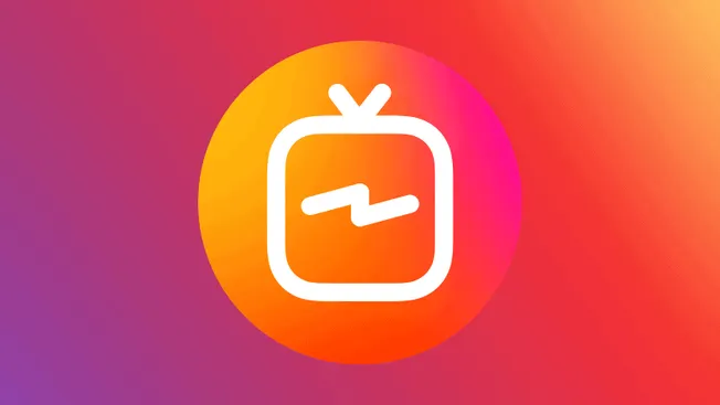 Monitor icon on colorful gradient background representing media streaming and content monitoring in music industry.