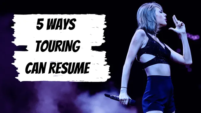 5 Ways touring can resume after pandemic challenges and industry disruptions.