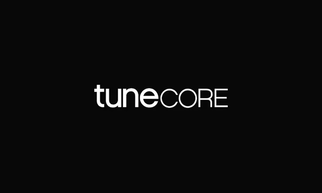 TuneCORE music distribution platform logo for musicians and artists SEO optimized image alt text.
