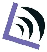 Wi-Fi signal icon with stylized sound waves, symbolizing digital music and streaming technology.