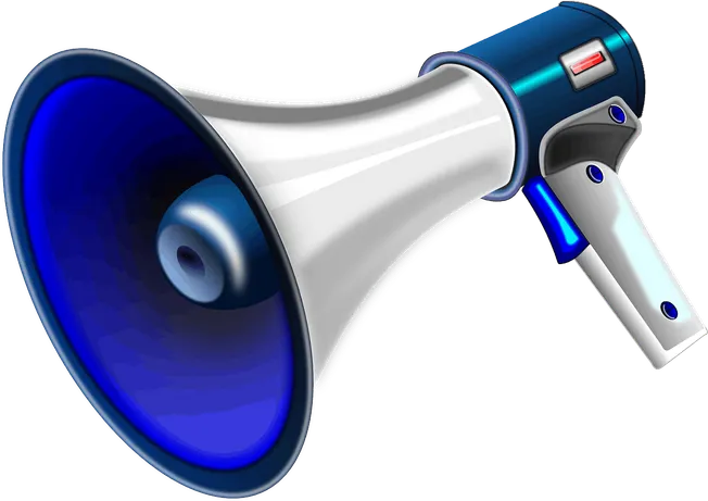 Megaphone with a digital design for music promotion and marketing digital marketing, social media, music industry, advertisin
