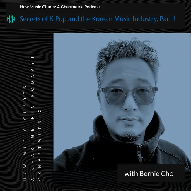 Korean music industry expert Bernie Cho featured in a podcast about K-Pop charting secrets and the Korean music industry.