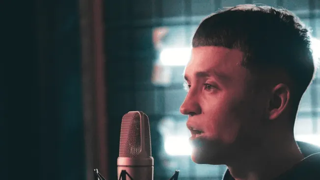 Singing musician recording vocals studio music production hypebot.