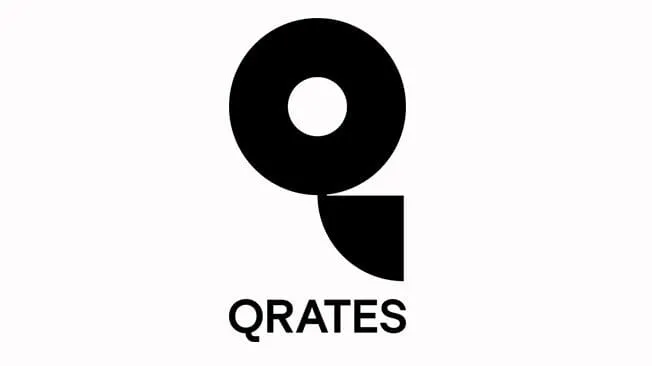 QRATES logo representing music crowdfunding and vinyl releases for independent artists and record labels.