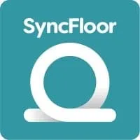 SyncFloor logo, digital music licensing platform, representing music rights management, licensing, and royalty collection for