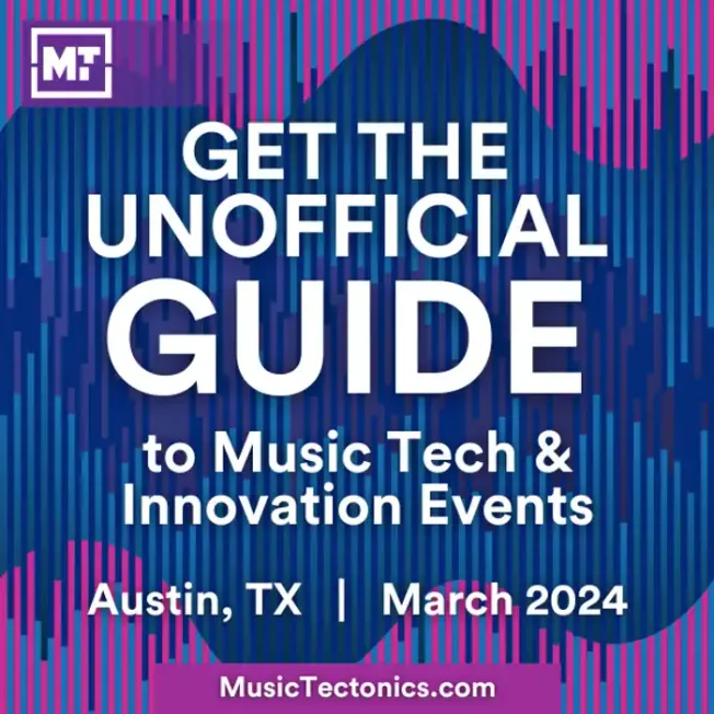 Get the unofficial guide to music tech and innovation events in Austin Texas March 2024 at MusicTectonics.com.