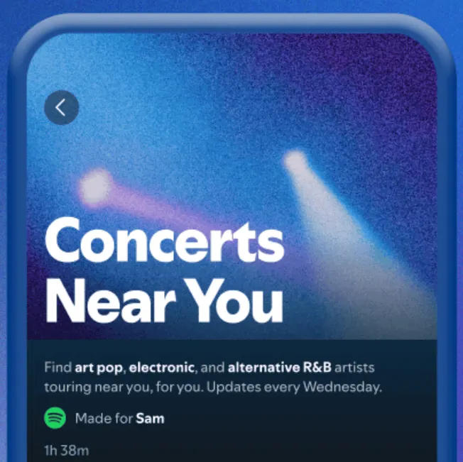 Spotify Concerts Near You