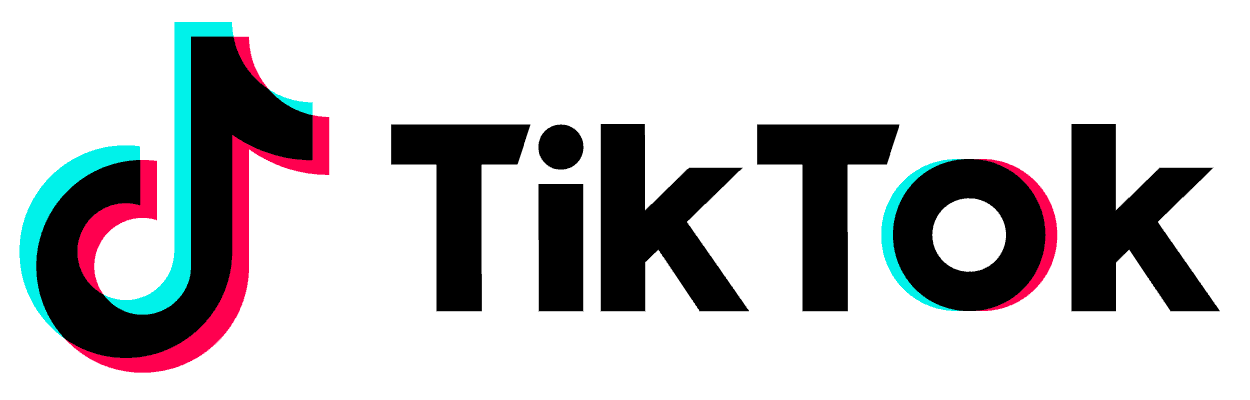 TikTok logo on vibrant background, representing popular social media platform for viral videos, music, and content creation.