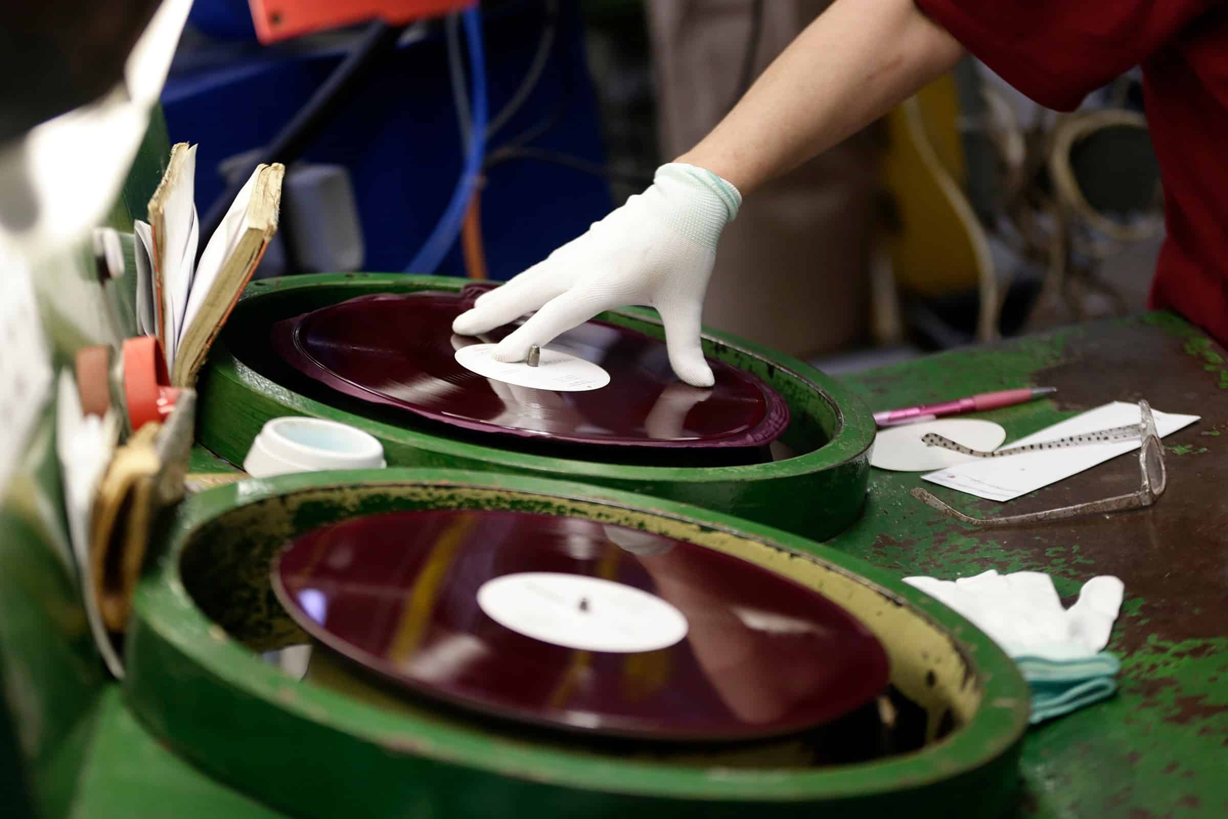 pressing your first vinyl record
