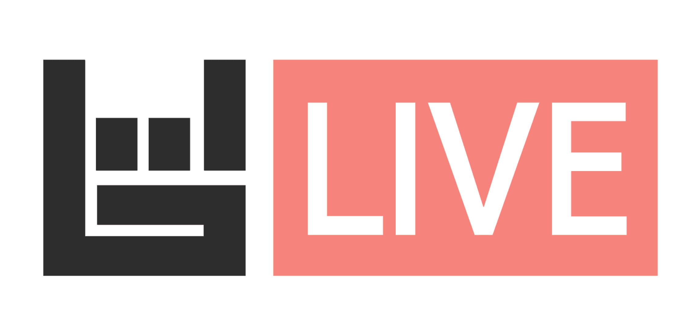 Bar chart image with live streaming overlay, digital media analytics for music industry, Hypebot branding, online music marketing, concert or event live broadcast visuals.