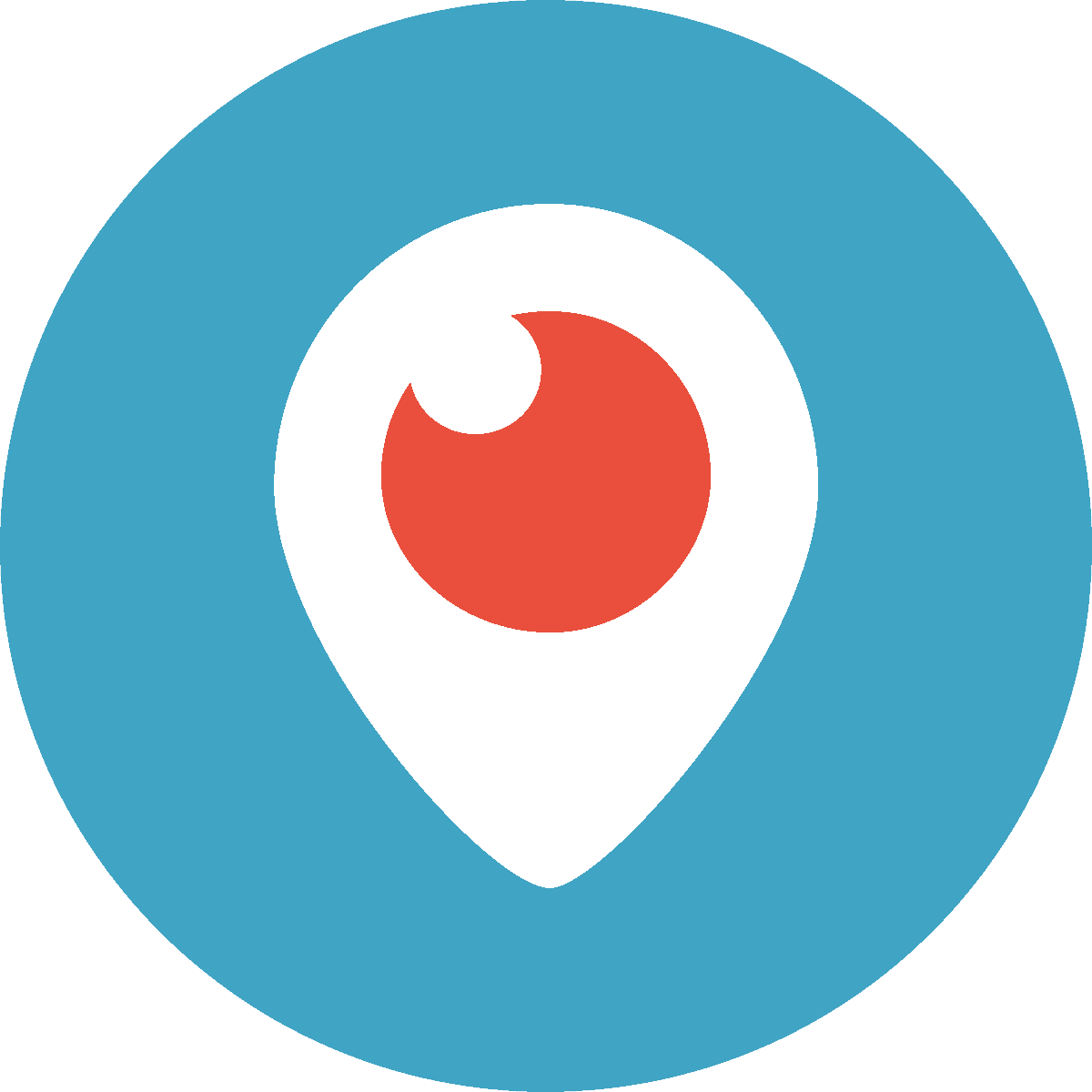 Map marker icon, representing location or focus, with a modern flat design.