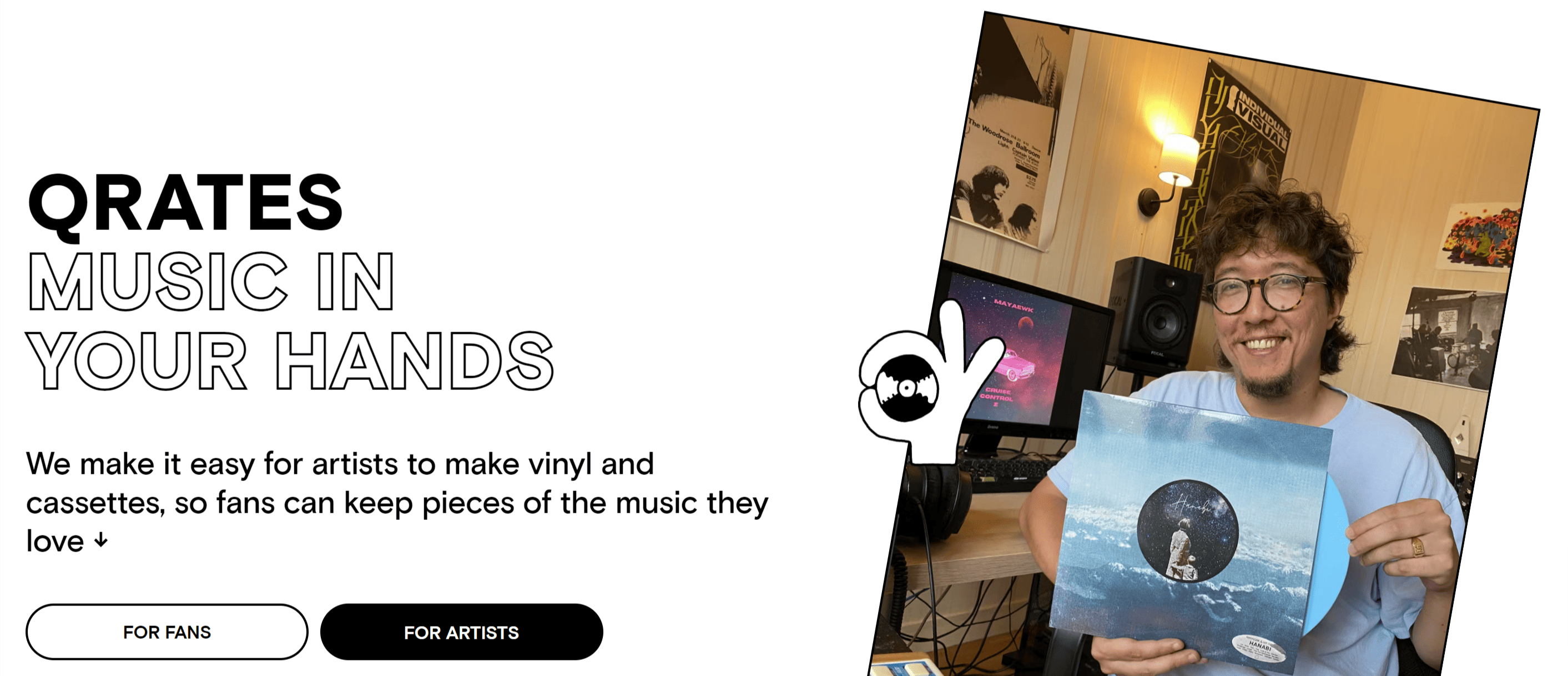 Vinyl and cassette music production for artists and fans, indie artist Hypebot promotes music creation, distribution, and fans' connection to music through innovative tools and digital platforms.