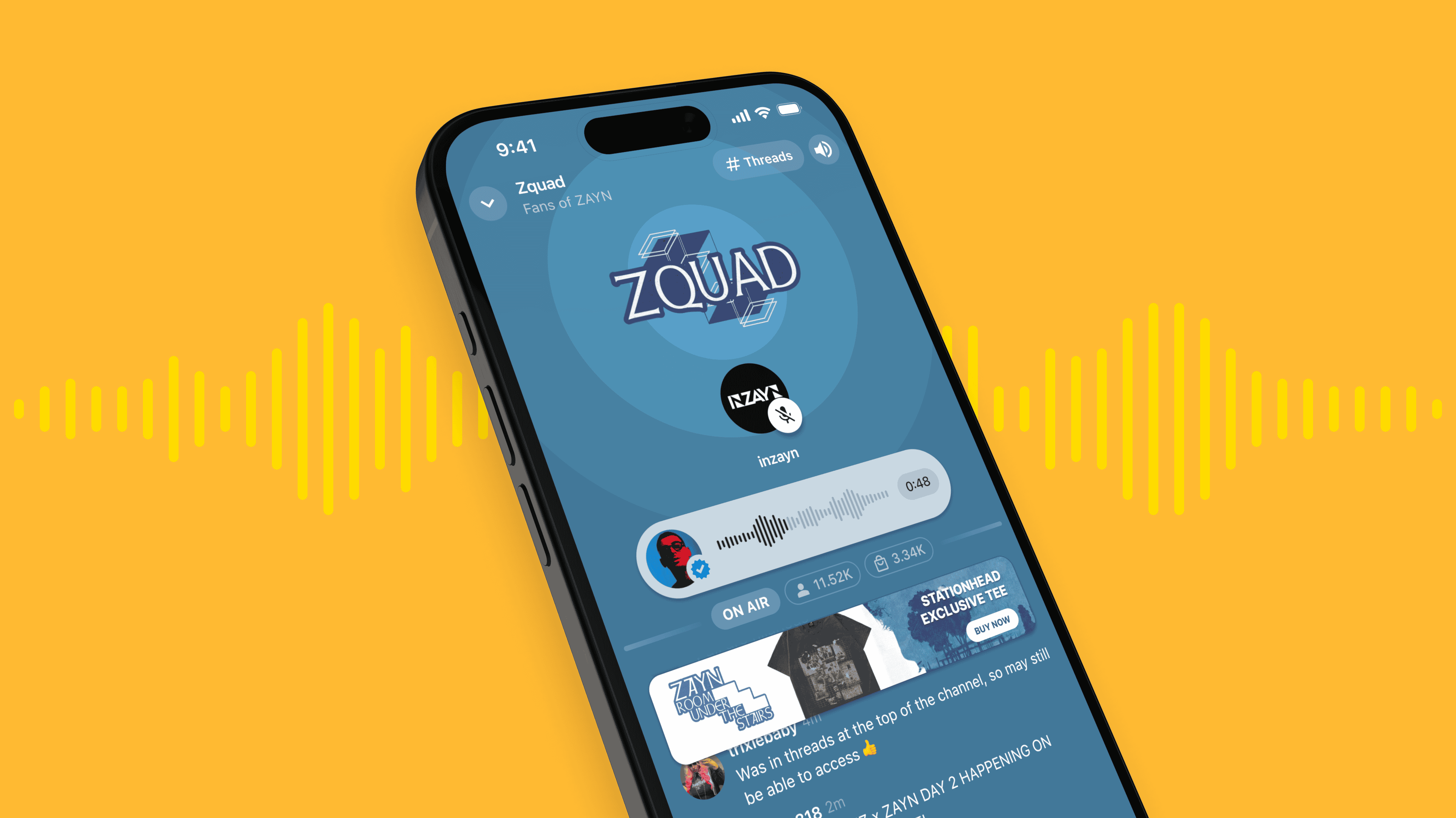 Stationhead Voice Notes