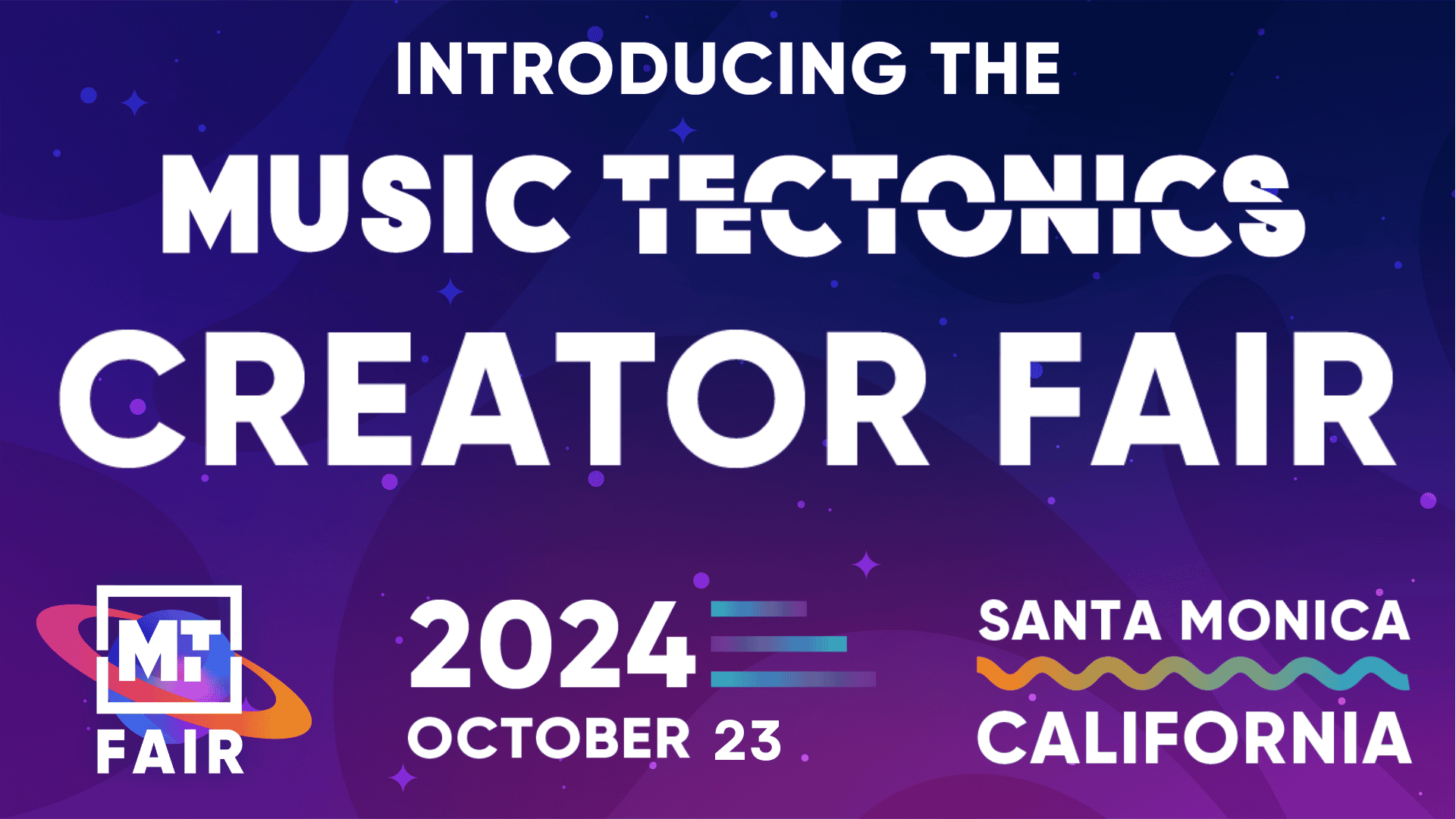 Music Tectonics Creator Fair