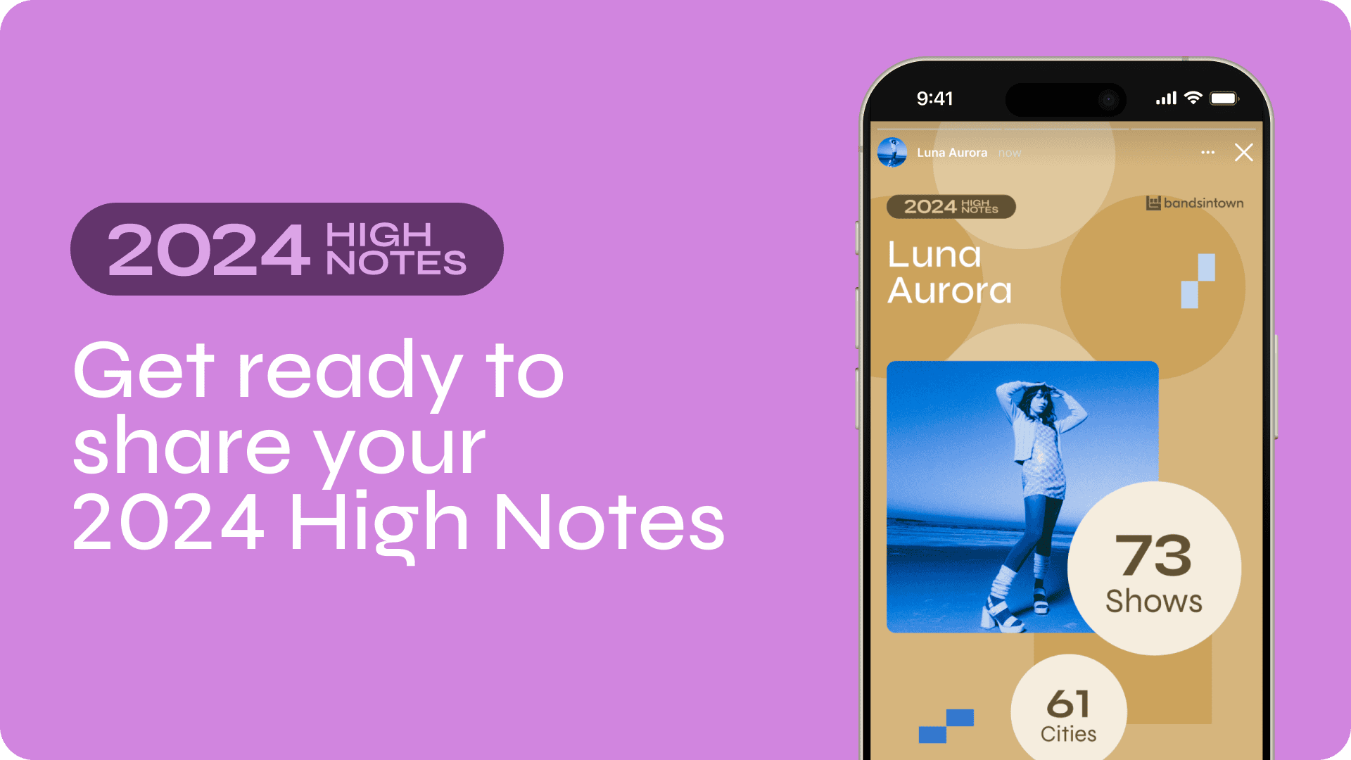 Bandsintown High Notes 2024