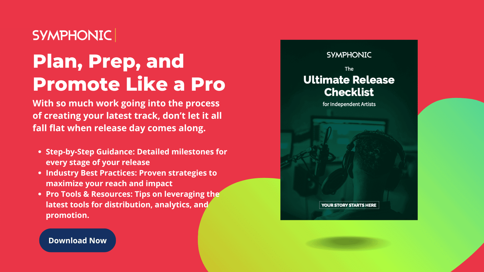 independent artist release checklist