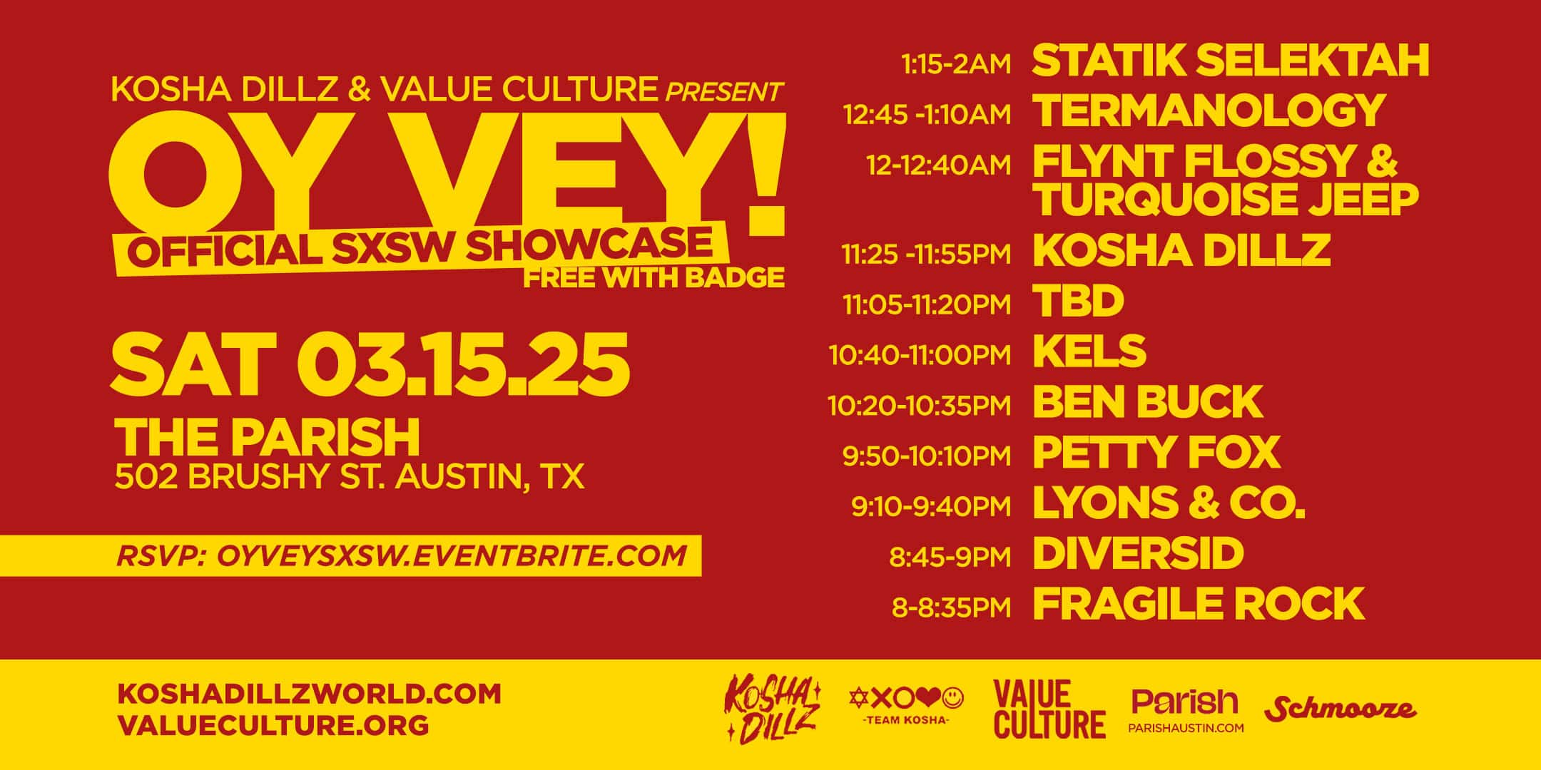 Kosha Dillz at SXSW