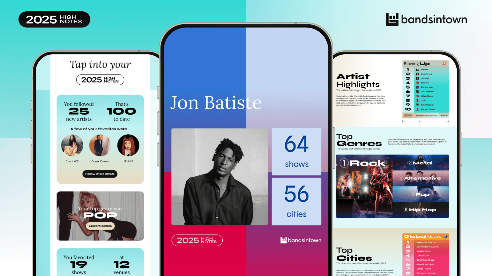 Bandsintown High Notes