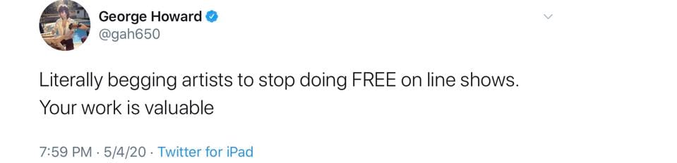 Tweet from the author