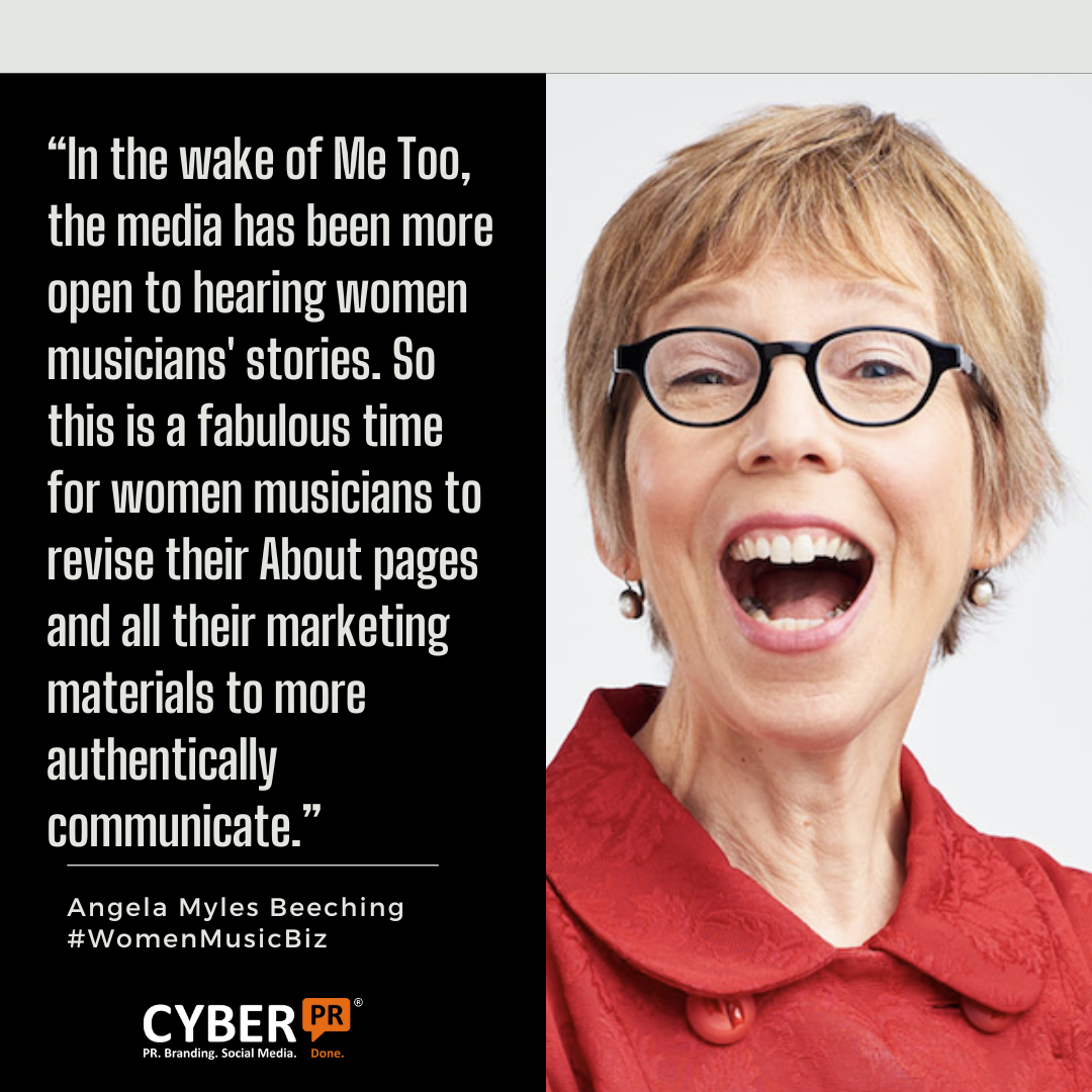 Angela Myles Beaching Women in the Music Industry 
