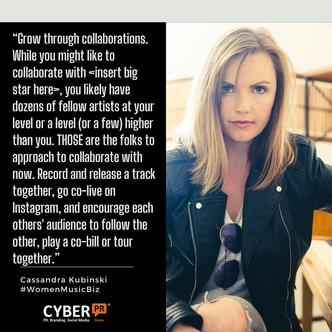 Cassandra Kubinski Women in the Music Industry