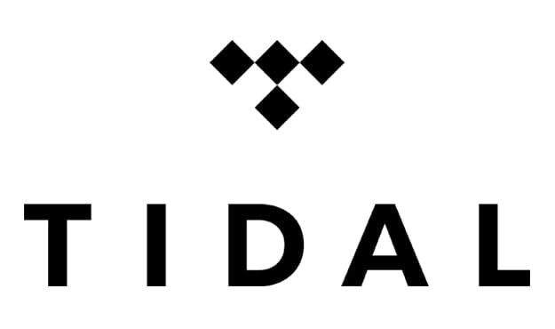 Tidal music streaming service logo, digital music platform, TIDAL black and white logo, high-fidelity music streaming company, Hypebot article featuring TIDAL music brand, music industry news and trends.