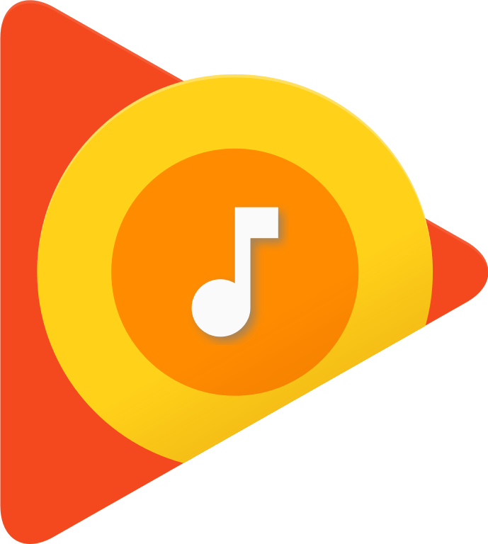 Music icon on digital media player, representing music streaming and digital music service, colorful icon for online music platforms, modern music technology, Hypebot relevance.