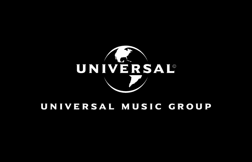 Universal Music Group logo with globe design, representing a leading global music entertainment company, focusing on music industry, record labels, artists, and music distribution.