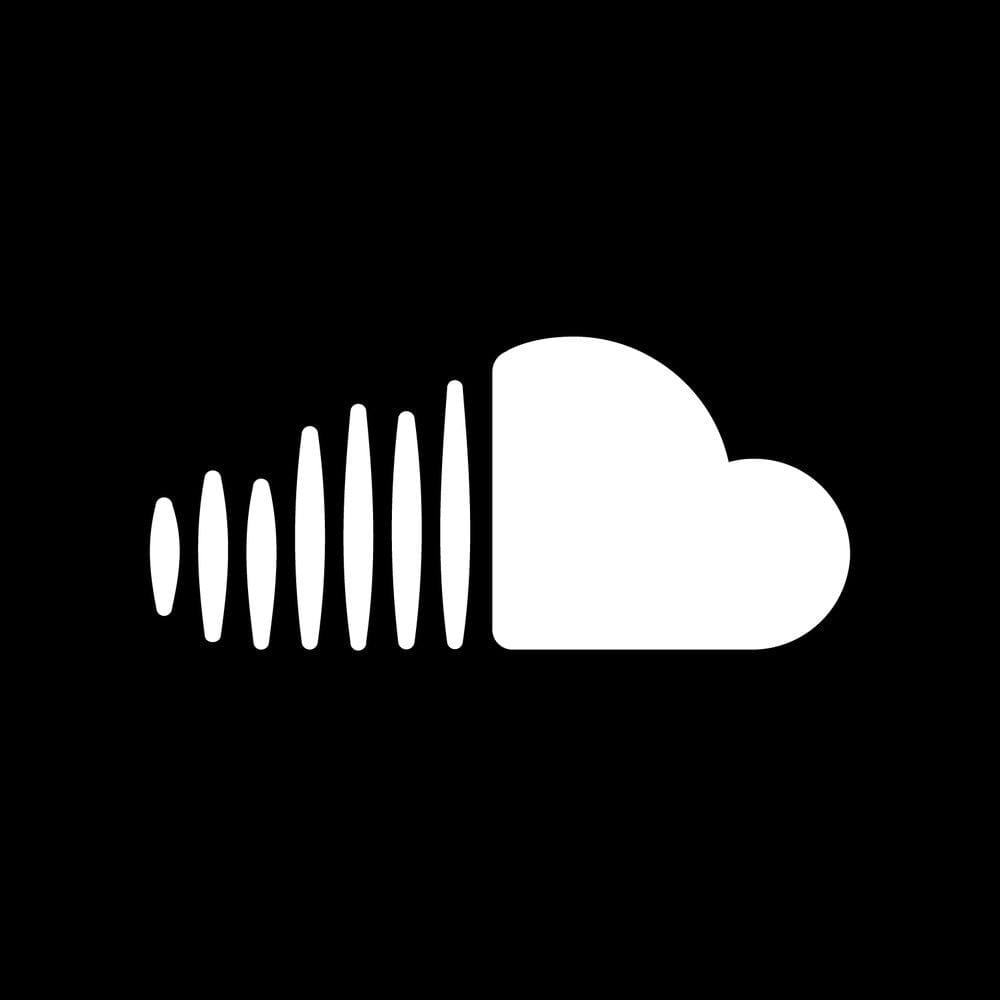 Cloud icon representing music streaming and digital media on Hypebot website; modern black and white graphic for music industry technology and news coverage; digital sound cloud illustration for online music news; image relevance to music tech news and trends.