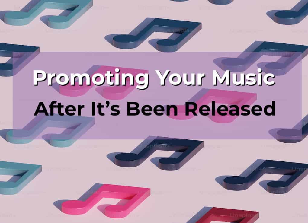 Promoting music release marketing strategies for artists after their music is officially released.