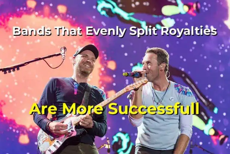Bands that evenly split royalties on a successful music tour or collaboration.