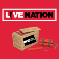 Bomb threat warning with a wooden box and dynamite, emphasizing safety and security, related to emergency preparedness and threat management strategies.