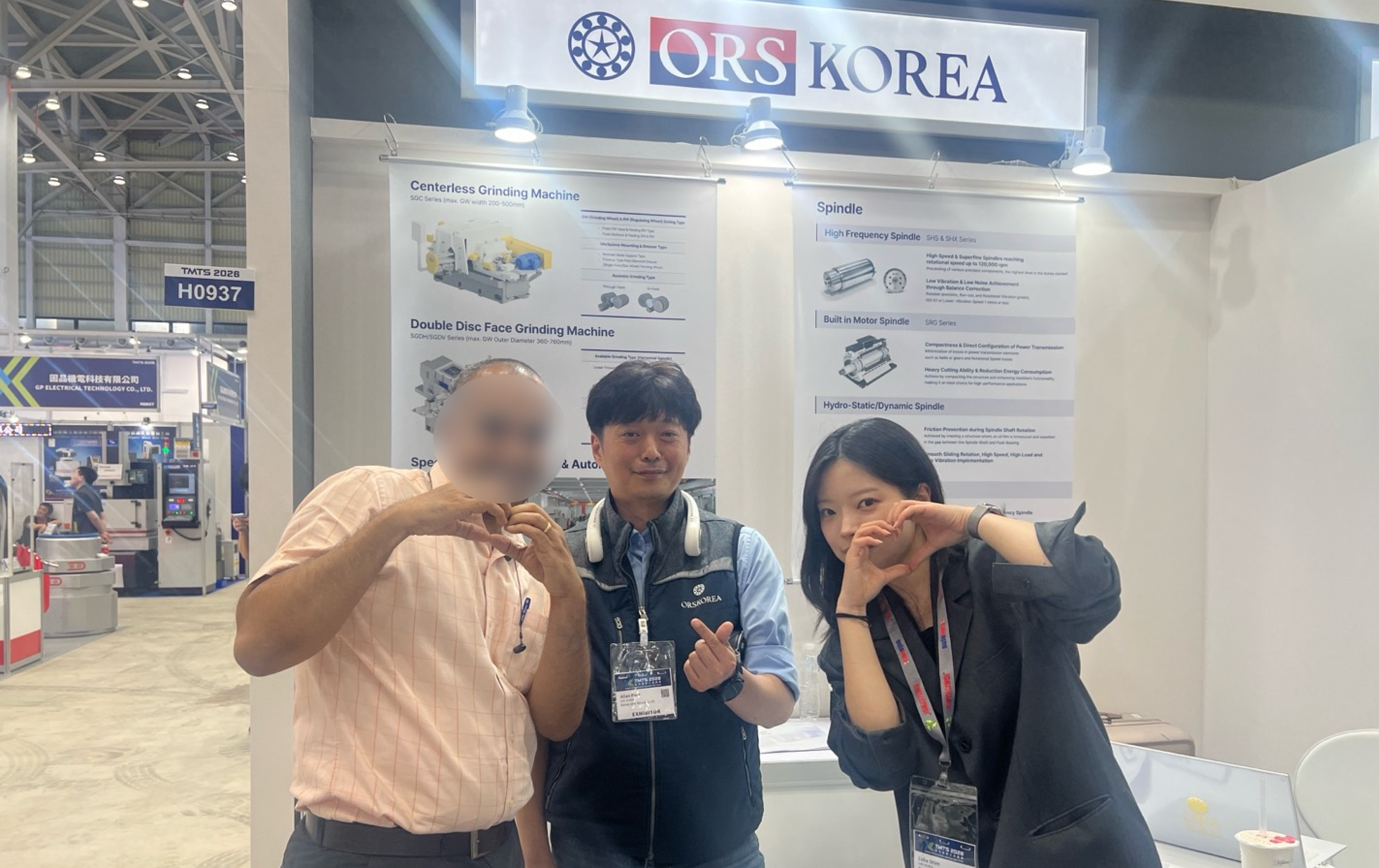 Meeting with clients at TMTS 2026 |  고객사와의 만남 ⓒ ORSKOREA