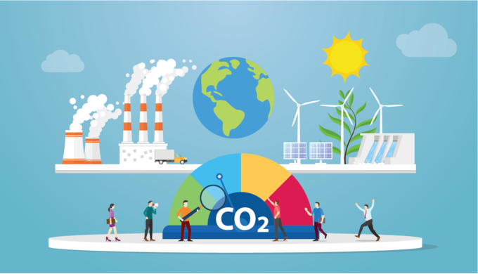 Carbon Neutrality Infographic | 탄소 중립 인포그래픽 ⓒ newstree 뉴스트리