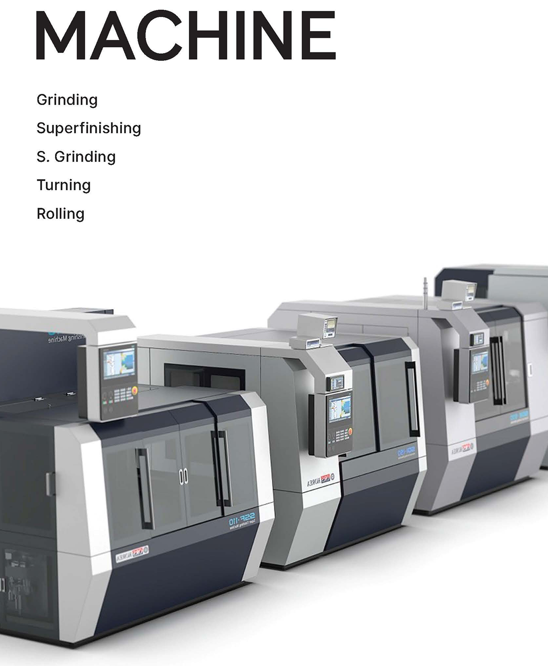 Machine Line-up ⓒ ORSKOREA