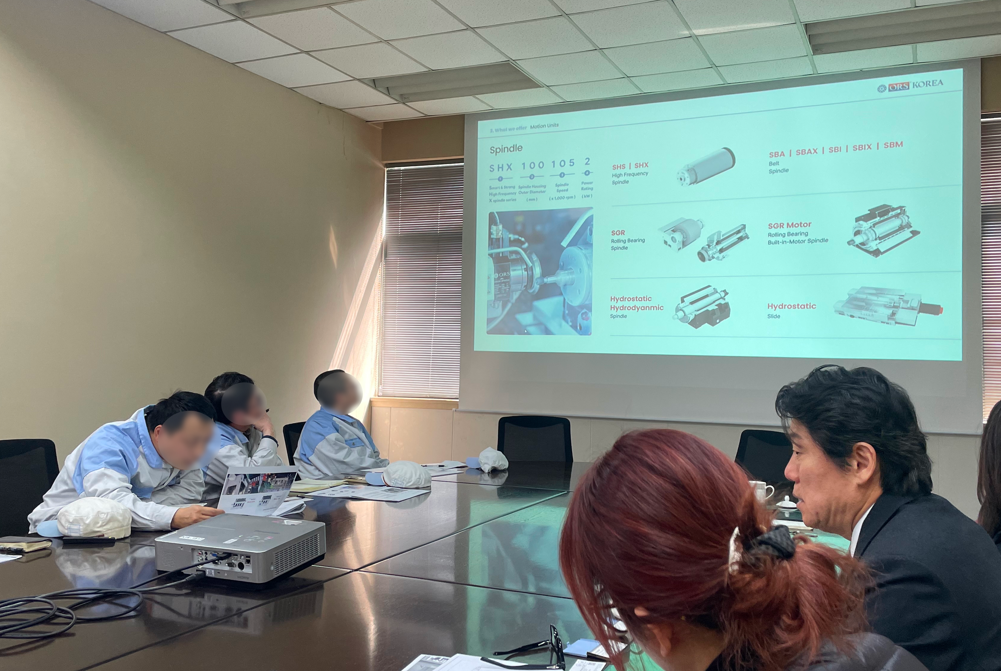 ORSKOREA Spindle Technology Presentation | 오알에스코리아 스핀들 기술 발표 현장 ⓒ ORSKOREA 오알에스코리아