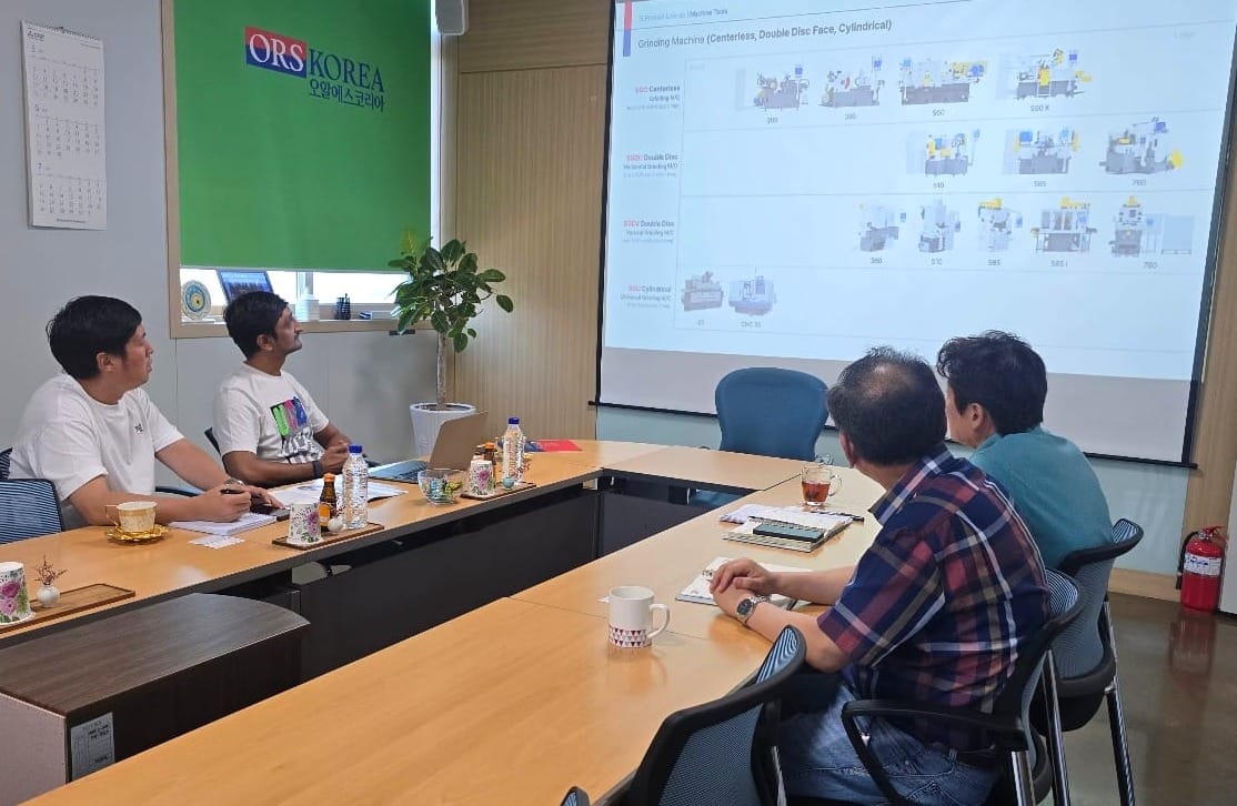 Joint Development Collaboration Meeting Between VISHAL BEARINGS and ORSKOREA ⓒ ORSKOREA 오알에스코리아
