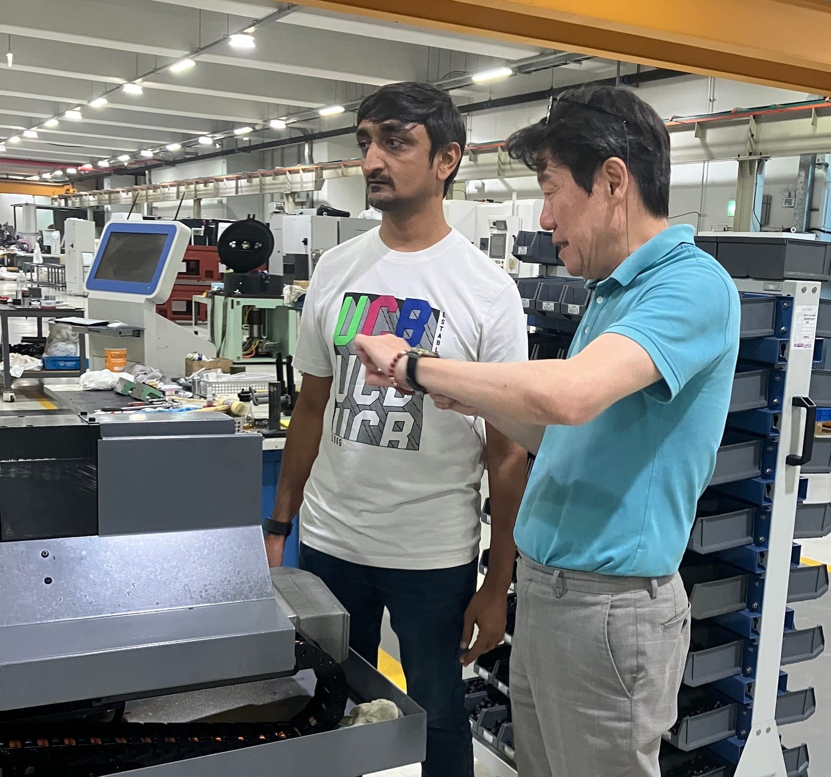 Reviewing Grinding Machine Development at the Machine Site, 연삭기 개발 방향 현장 검토ⓒORSKOREA 오알에스코리아